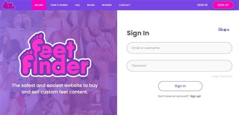 feetfinder login|Sellers